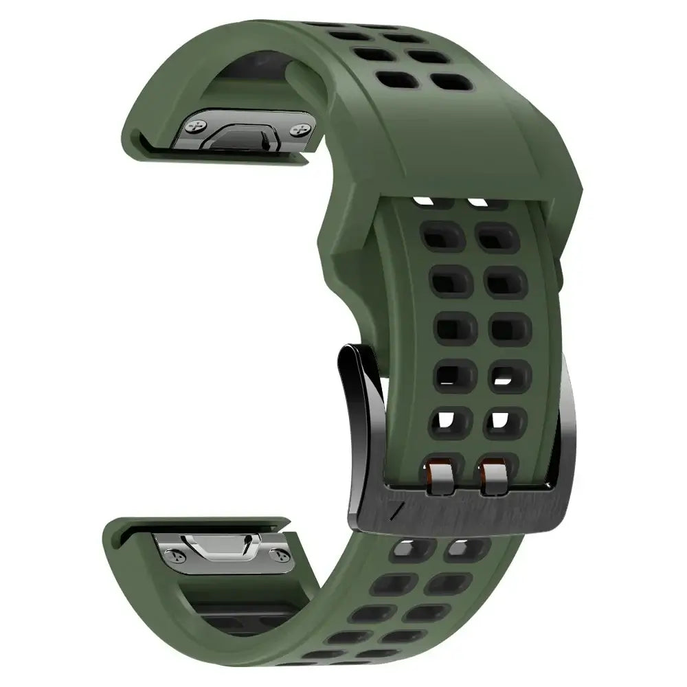 Durable Breathable Strap - Garmin Silicone Quick Fit Band