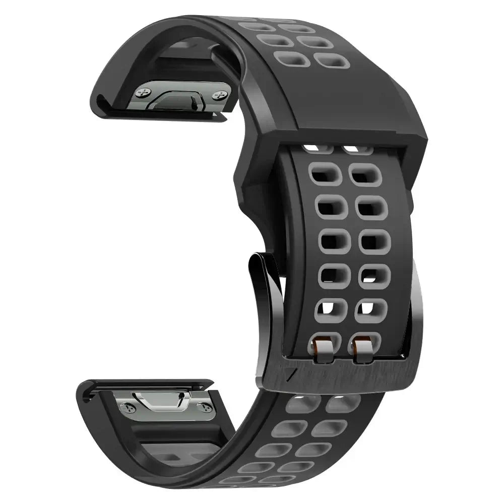 Durable Breathable Strap - Garmin Silicone Quick Fit Band