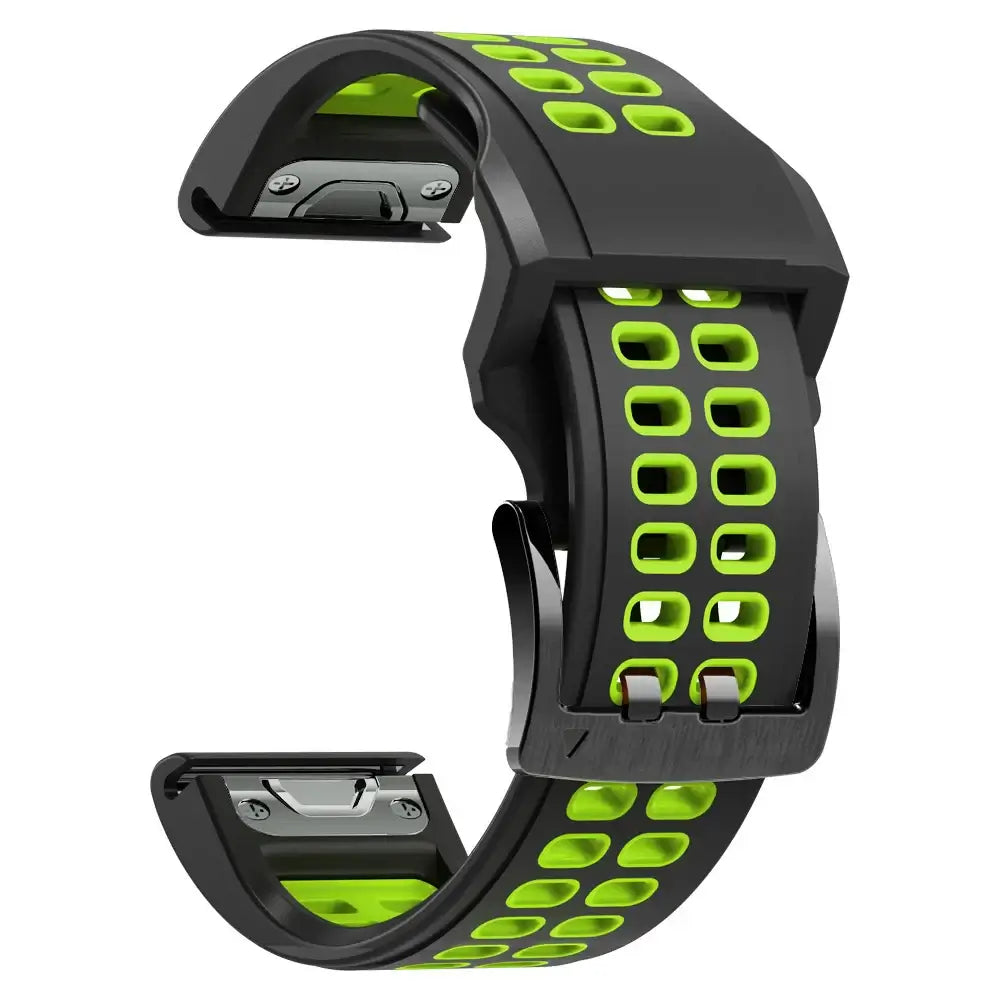 Durable Breathable Strap - Garmin Silicone Quick Fit Band