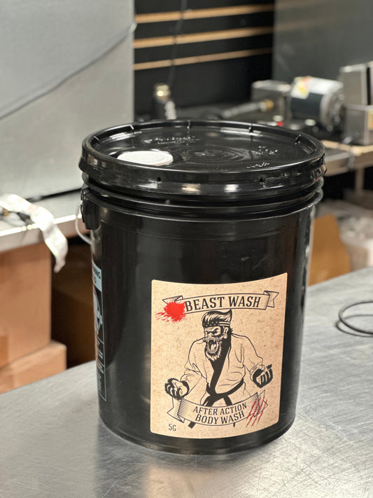 Beast Wash Tactical Reserve System - 5-Gallon Organic Body Wash Supply