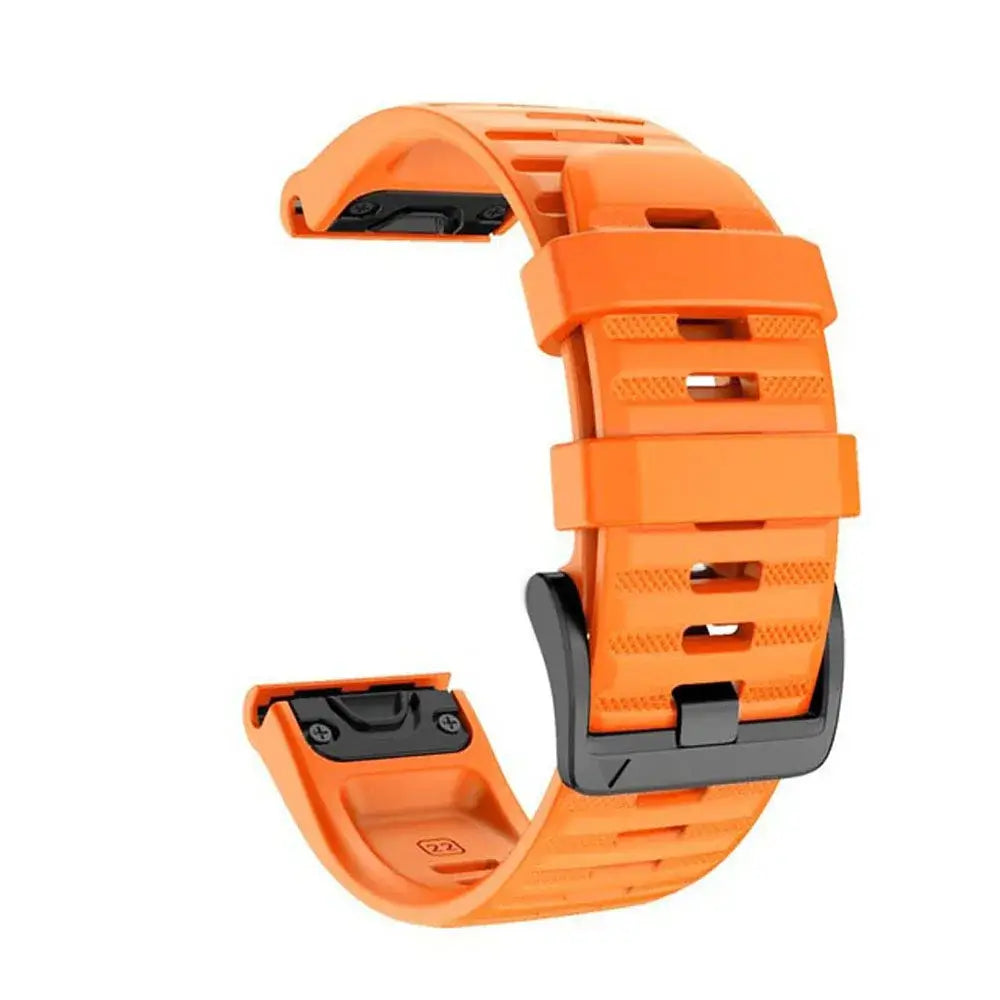 Durable Breathable Strap - Garmin Silicone Quick Fit Band