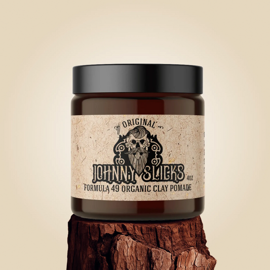 Engineered for control Built for everyday performance - Formula 49 Organic Clay Pomade