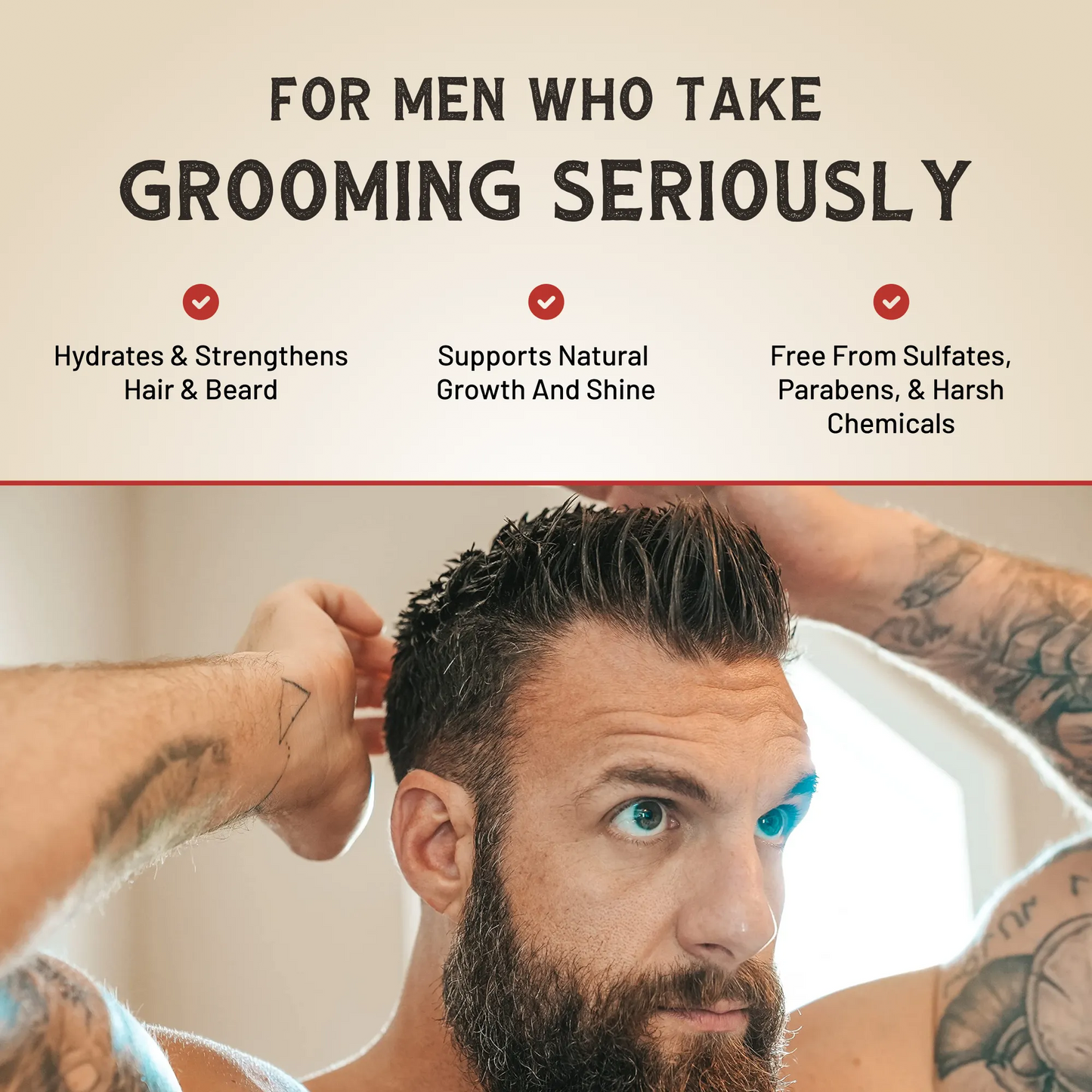 Engineered for control Built for everyday performance - Formula 49 Organic Clay Pomade